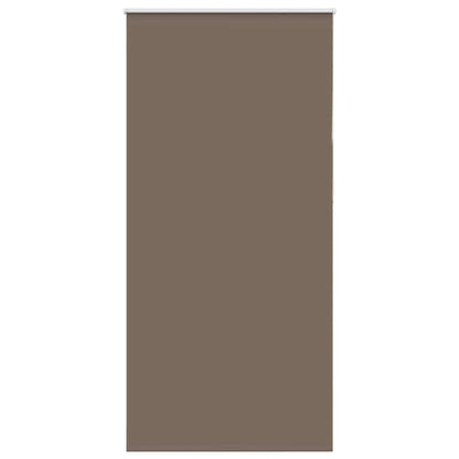 Roller Blind Blackout Coffee 90x230 cm Fabric Width 85.7 cm