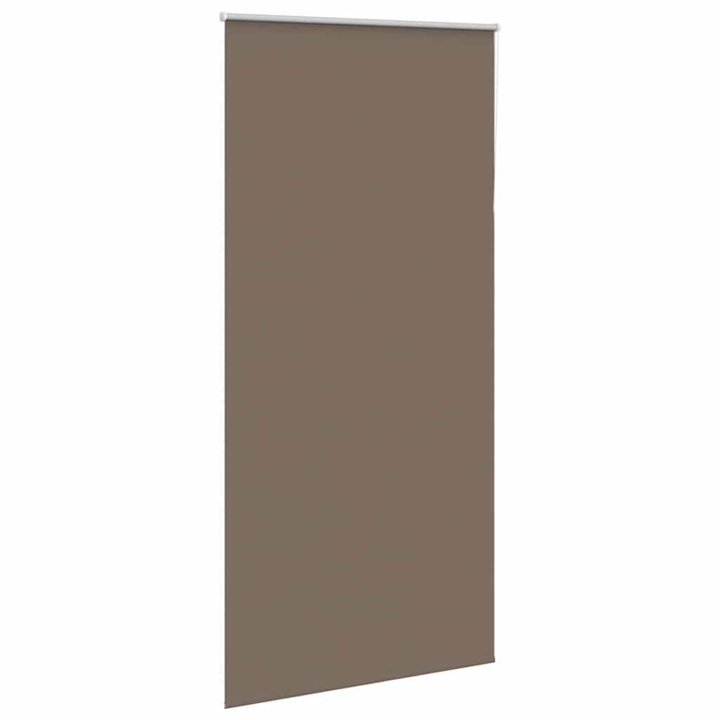 Roller Blind Blackout Coffee 90x230 cm Fabric Width 85.7 cm
