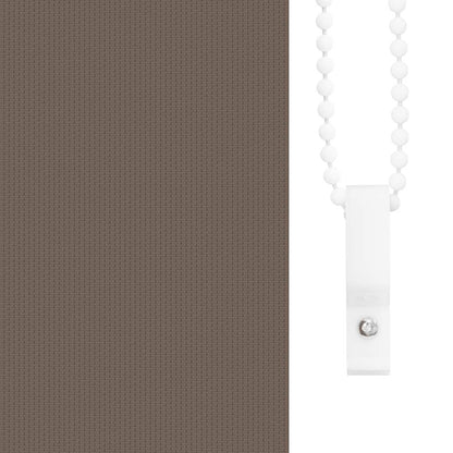 Roller Blind Blackout Coffee 90x230 cm Fabric Width 85.7 cm