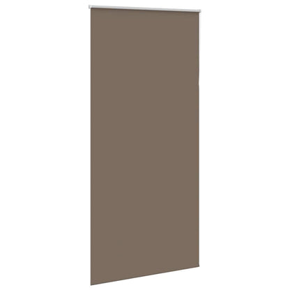 Roller Blind Blackout Coffee 95x230 cm Fabric Width 90,7 cm Polyester