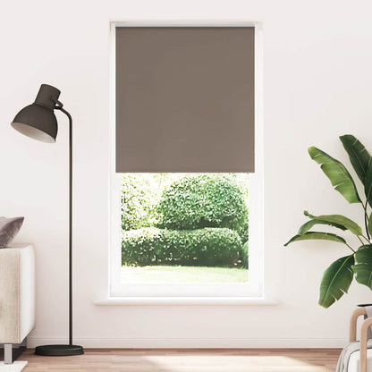 Roller Blind Blackout Coffee 95x230 cm Fabric Width 90,7 cm Polyester