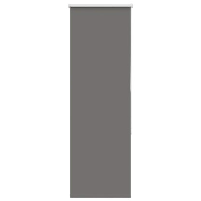 Roller Blind Blackout Grey 60x130 cm Fabric Width 55,7 cm Polyester