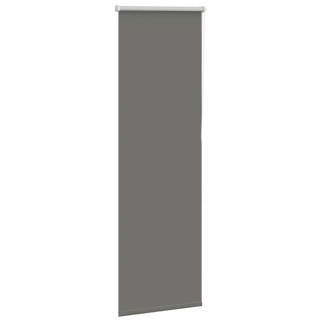 Roller Blind Blackout Grey 60x130 cm Fabric Width 55,7 cm Polyester