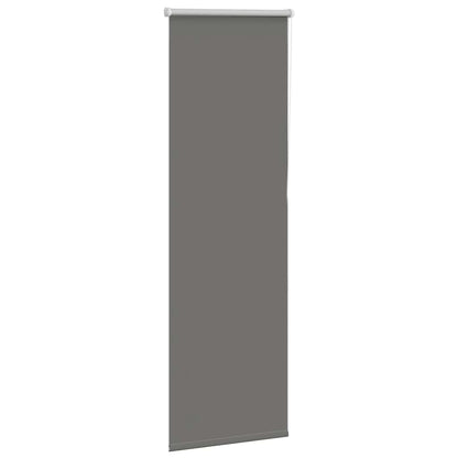 Roller Blind Blackout Grey 60x130 cm Fabric Width 55,7 cm Polyester