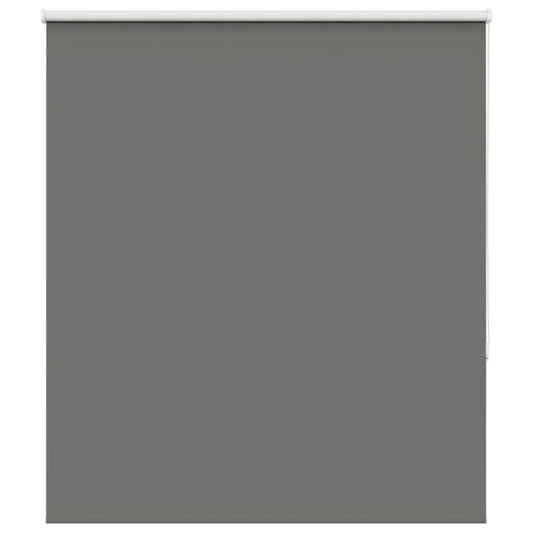 Roller Blind Blackout Grey 120x130 cm Fabric Width 116.6 cm Polyester