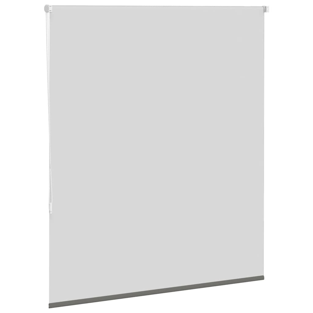 Roller Blind Blackout Grey 130x130 cm Fabric Width 126.6 cm Polyester