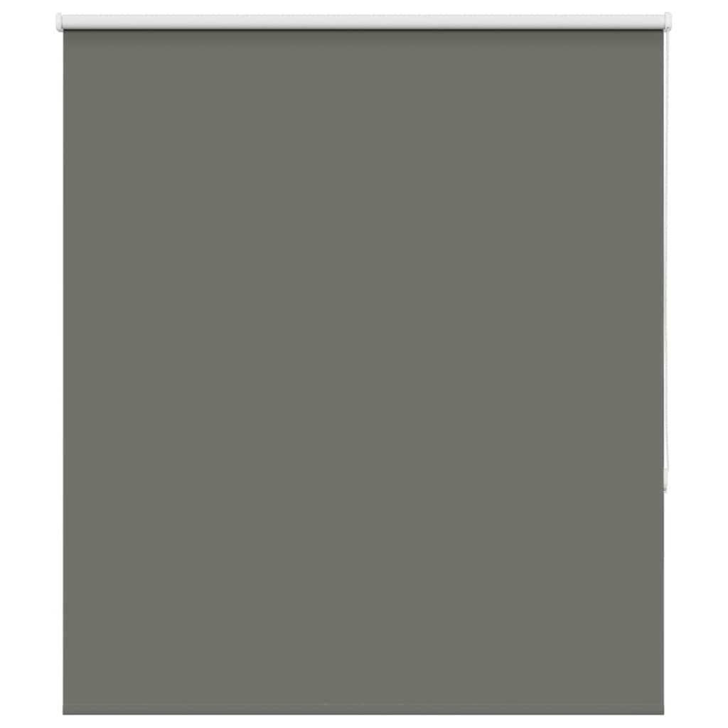 Roller Blind Blackout Grey 140x130 cm Fabric Width 136.6 cm Polyester