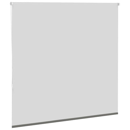 Roller Blind Blackout Grey 150x130 cm Fabric Width 146.6 cm Polyester