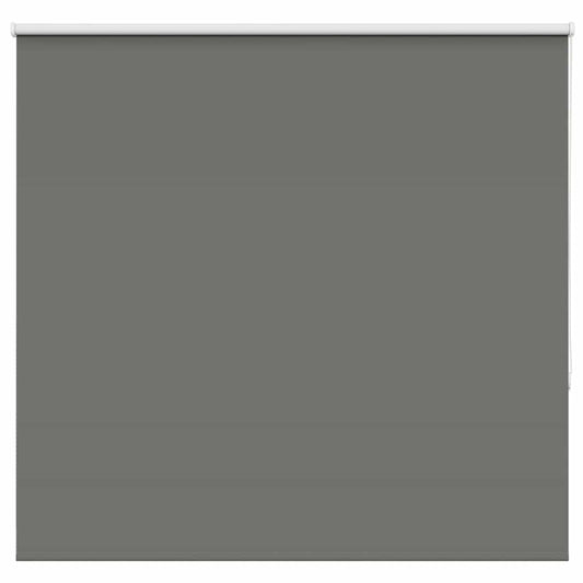 Roller Blind Blackout Grey 155x130 cm Fabric Width 151.6 cm Polyester
