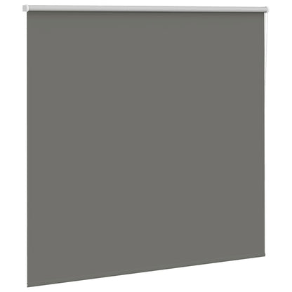 Roller Blind Blackout Grey 165x130 cm Fabric Width 161.6 cm Polyester