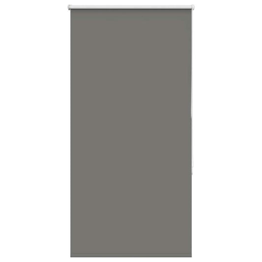 Roller Blind Blackout Grey 80x150 cm Fabric Width 75.7 cm Polyester