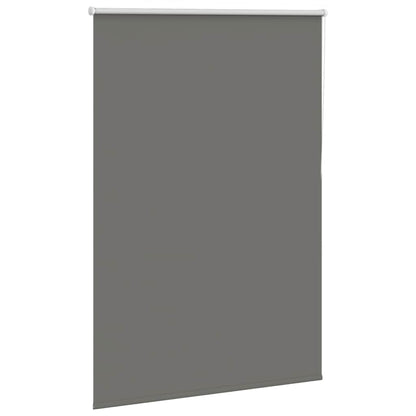 Roller Blind Blackout Grey 95x150 cm Fabric Width 90.7 cm Polyester