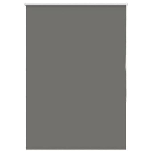 Roller Blind Blackout Grey 105x150 cm Fabric Width 100.7 cm Polyester
