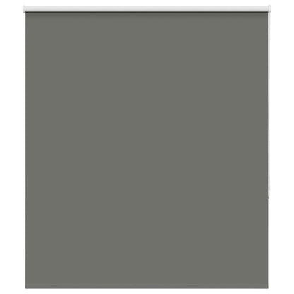 Roller Blind Blackout Grey 125x150 cm Fabric Width 121.6 cm Polyester