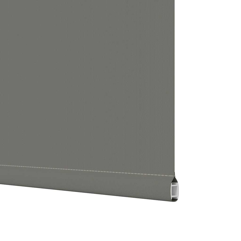 Roller Blind Blackout Grey 140x150 cm Fabric Width 136.6 cm