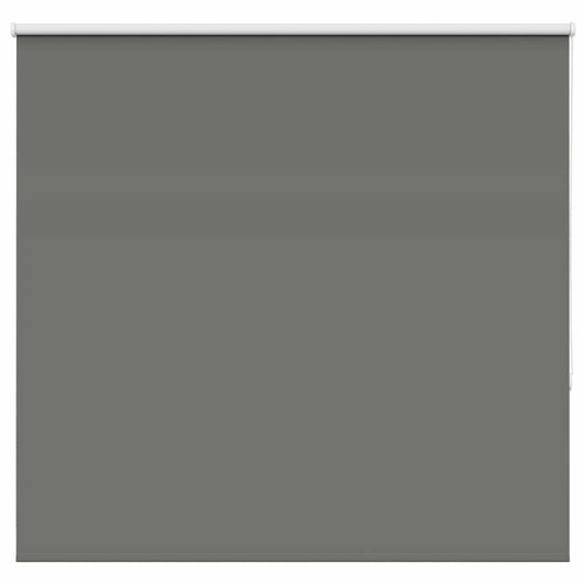 Roller Blind Blackout Grey 145x150 cm Fabric Width 141.6 cm Polyester