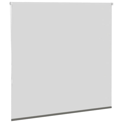 Roller Blind Blackout Grey 160x150 cm Fabric Width 156.6 cm Polyester