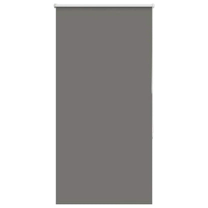 Roller Blind Blackout Grey 75x175 cm Fabric Width 70.7 cm Polyester