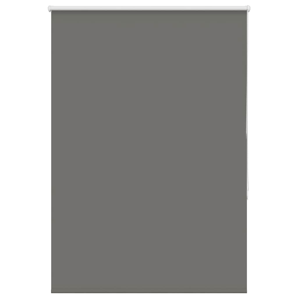 Roller Blind Blackout Grey 95x175 cm Fabric Width 90,7 cm Polyester