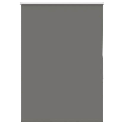 Roller Blind Blackout Grey 95x175 cm Fabric Width 90,7 cm Polyester