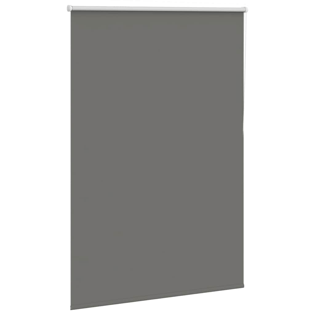 Roller Blind Blackout Grey 95x175 cm Fabric Width 90,7 cm Polyester