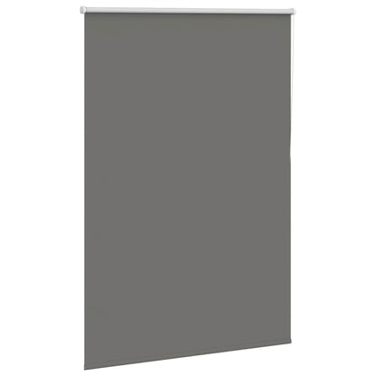 Roller Blind Blackout Grey 95x175 cm Fabric Width 90,7 cm Polyester