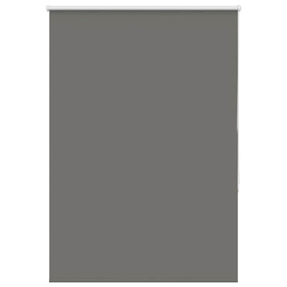 Roller Blind Blackout Grey 110x175 cm Fabric Width 105.7 cm Polyester