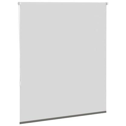 Roller Blind Blackout Grey 120x175 cm Fabric Width 116.6 cm Polyester