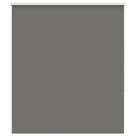Roller Blind Blackout Grey 125x175 cm Fabric Width 121.6 cm Polyester