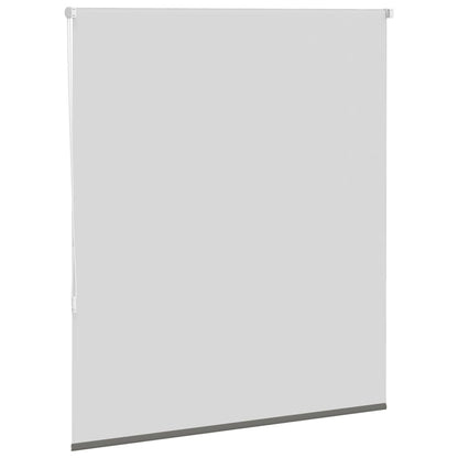 Roller Blind Blackout Grey 140x175 cm Fabric Width 136.6 cm Polyester