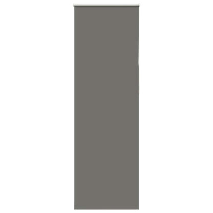 Roller Blind Blackout Grey 70x210 cm Fabric Width 65.7 cm Polyester