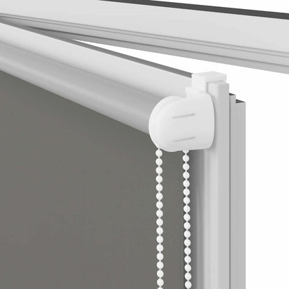 Roller Blind Blackout Grey 70x210 cm Fabric Width 65.7 cm Polyester