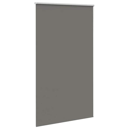 Roller Blind Blackout Grey 135x210 cm Fabric Width 131.6 cm Polyester