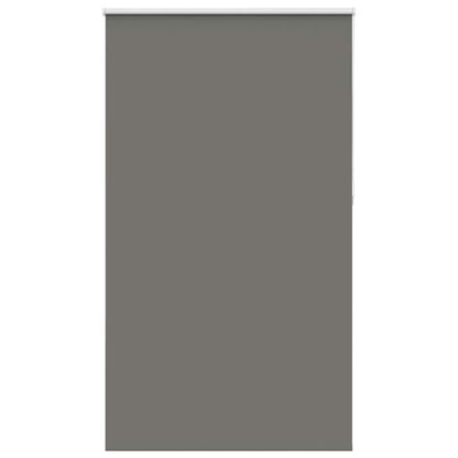Roller Blind Blackout Grey 140x210 cm Fabric Width 136.6 cm Polyester