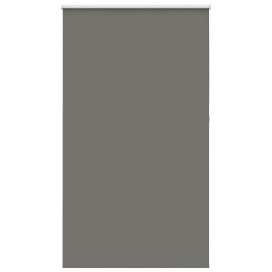 Roller Blind Blackout Grey 140x210 cm Fabric Width 136.6 cm Polyester