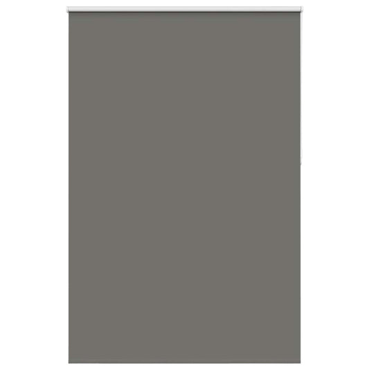 Roller Blind Blackout Grey 150x210 cm Fabric Width 146.6 cm Polyester