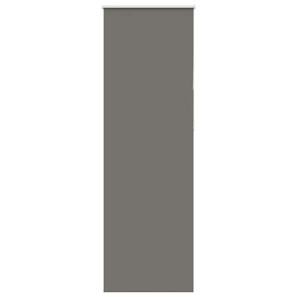 Roller Blind Blackout Grey 75x230 cm Fabric Width 70.7 cm Polyester