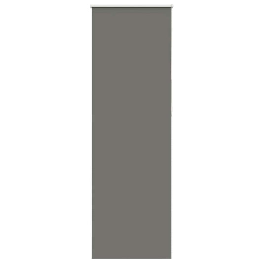 Roller Blind Blackout Grey 80x230 cm Fabric Width 75.7 cm Polyester