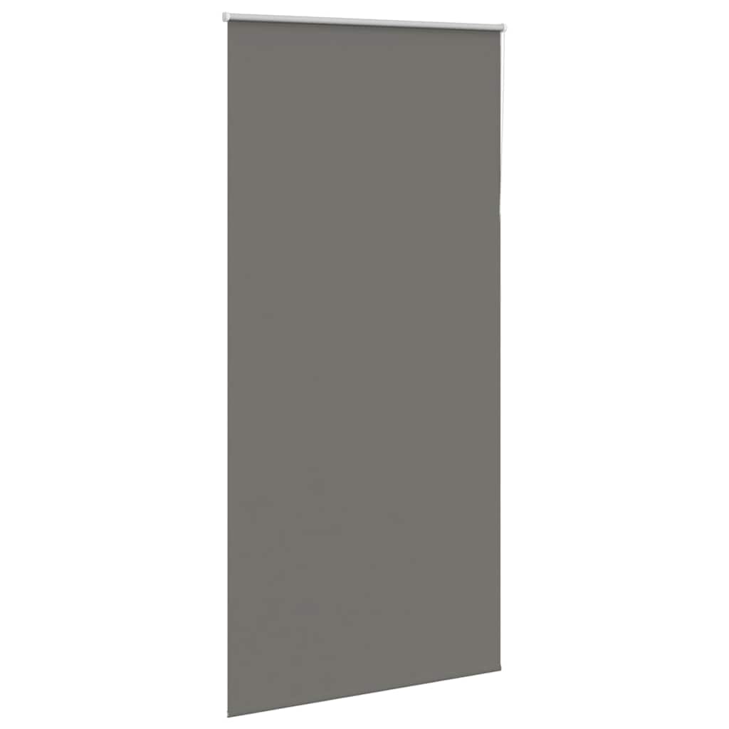 Roller Blind Blackout Grey 90x230 cm Fabric Width 85.7 cm Polyester