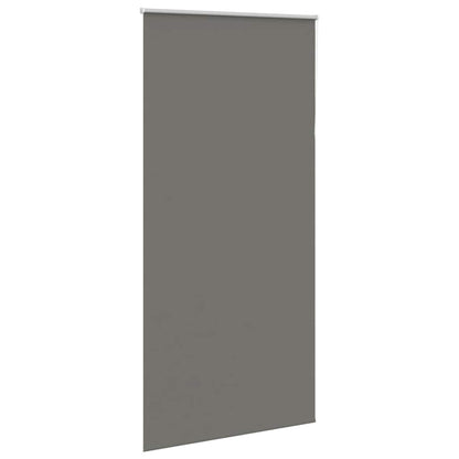 Roller Blind Blackout Grey 95x230 cm Fabric Width 90.7 cm Polyester
