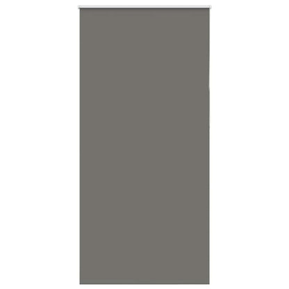 Roller Blind Blackout Grey 105x230 cm Fabric Width 100.7 cm Polyester