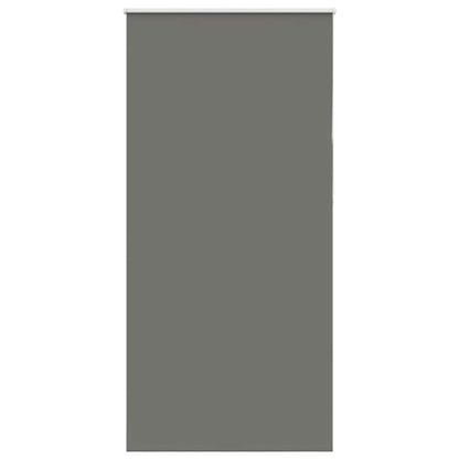 Roller Blind Blackout Grey 110x230 cm Fabric Width 105.7 cm Polyester