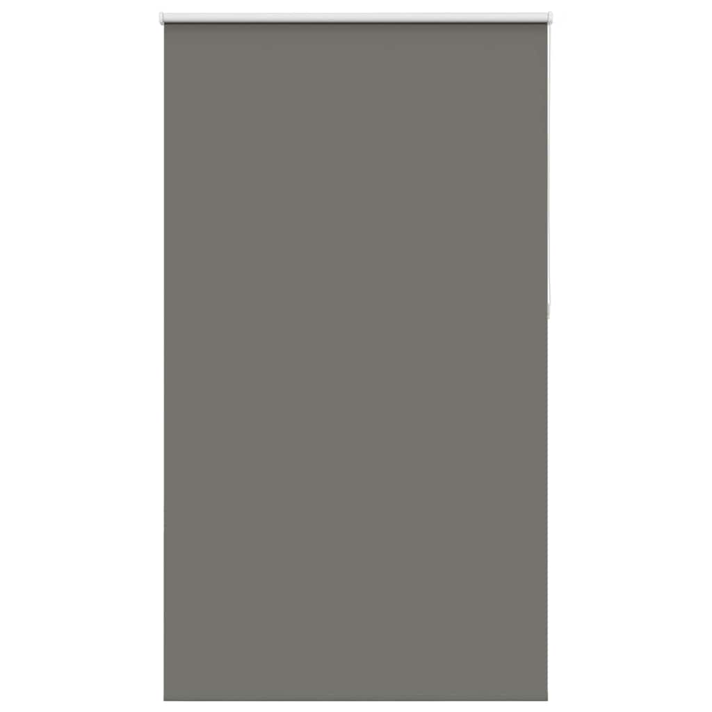 Roller Blind Blackout Grey 125x230 cm Fabric Width 121.6 cm Polyester