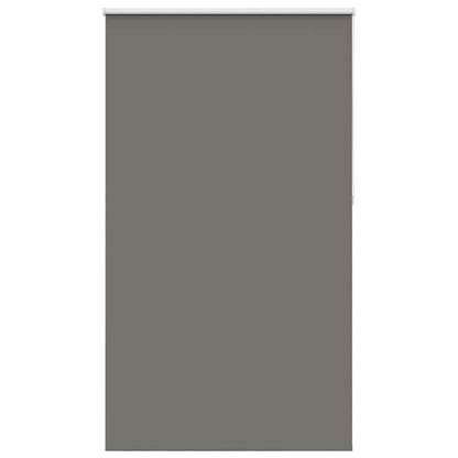 Roller Blind Blackout Grey 130x230 cm Fabric Width 126.6 cm Polyester