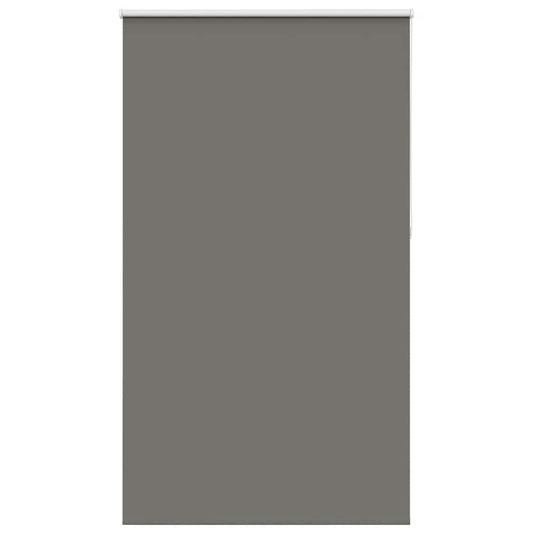 Roller Blind Blackout Grey 135x230 cm Fabric Width 131.6 cm Polyester