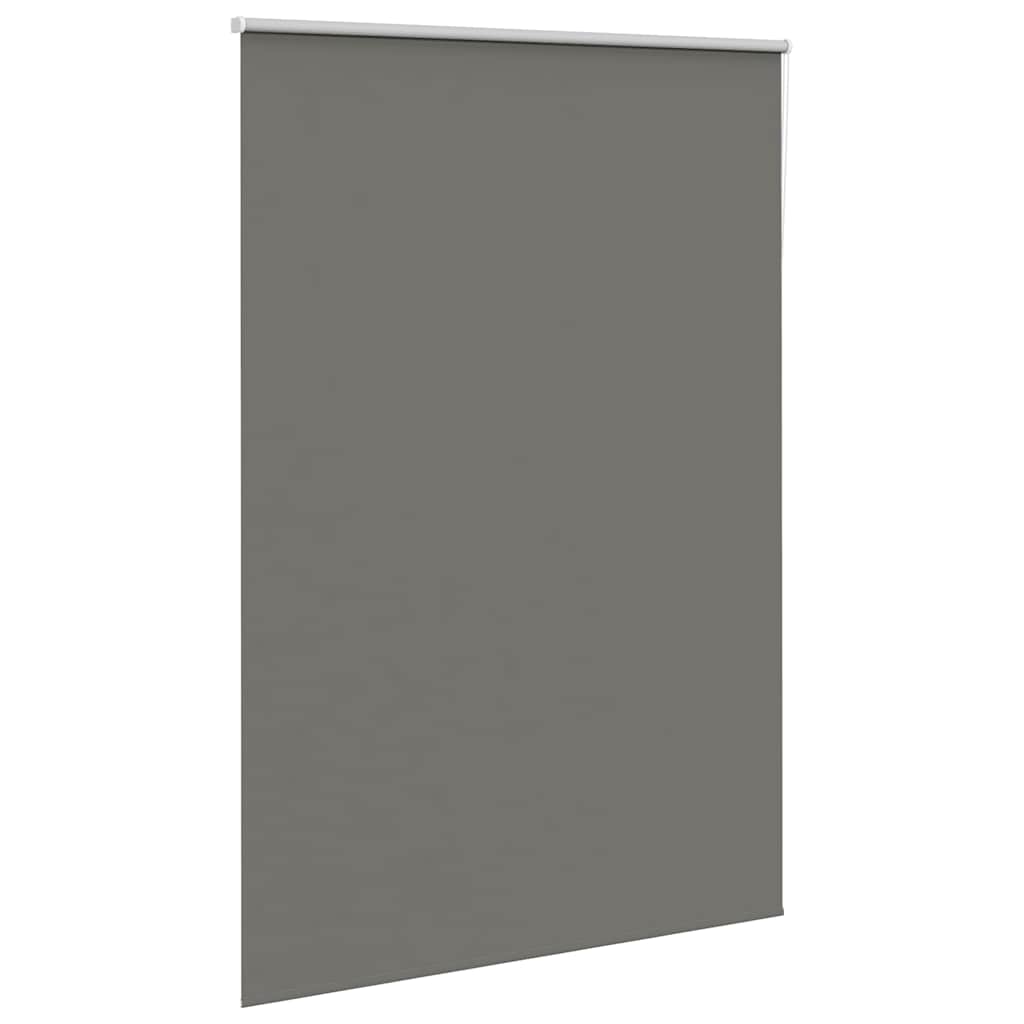 Roller Blind Blackout Grey 160x230 cm Fabric Width 156.6 cm Polyester