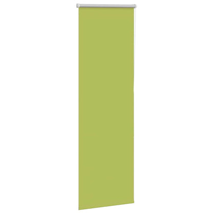 Roller Blind Blackout Leaves Green 40x130 cm Fabric Width 35.7 cm Polyester