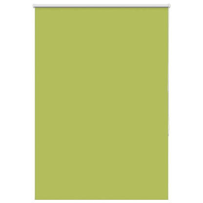 Roller Blind Blackout Leaves Green 115x130 cm Fabric Width 110.7 cm Polyester