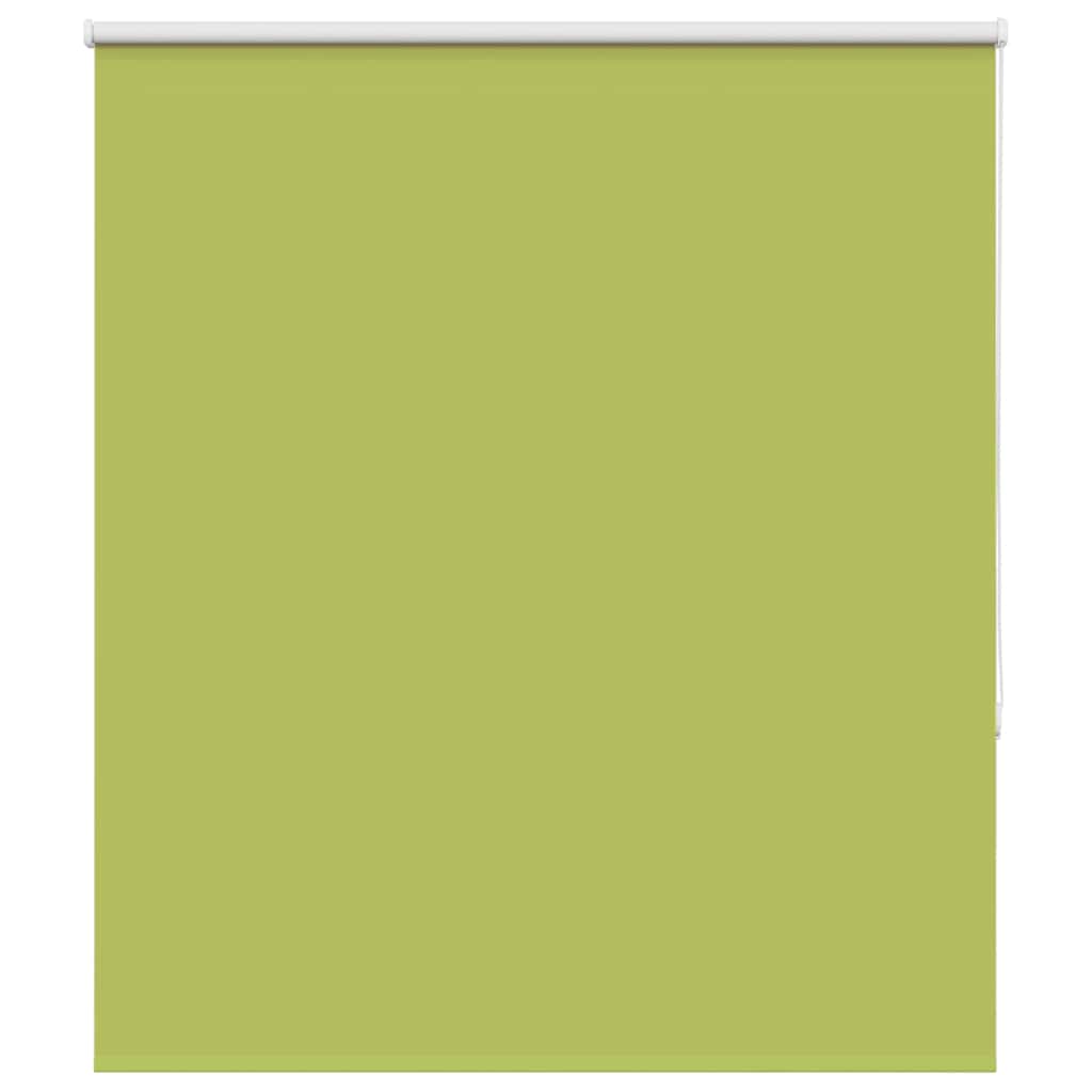 Roller Blind Blackout Leaves Green 135x130 cm Fabric Width 131.6 cm Polyester