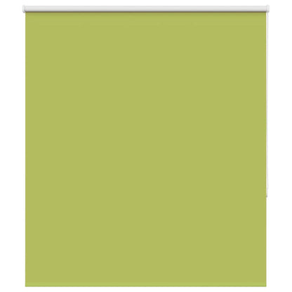 Roller Blind Blackout Leaves Green 135x130 cm Fabric Width 131.6 cm Polyester